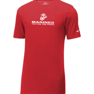 U.S. Marine Corps Nike Dri-Fit Performance Shirt (Gym Red)