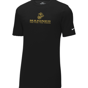 U.S. Marine Corps Nike Dri-Fit Performance Shirt (Black)
