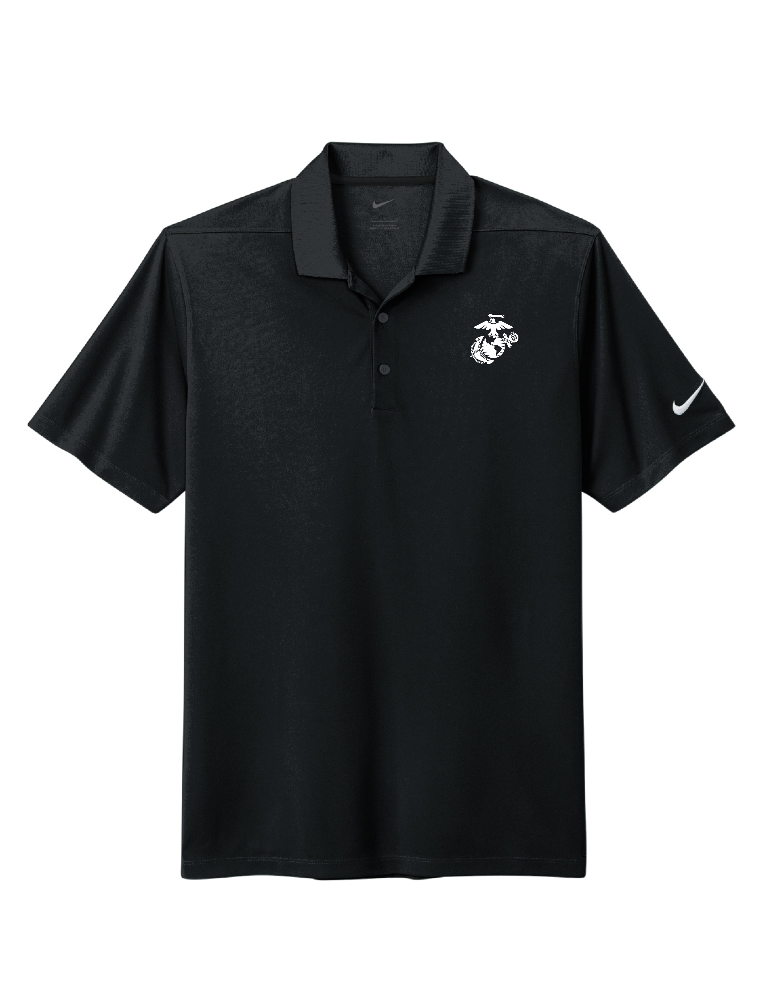 U.S. Marine Corps Nike Polo (Black)