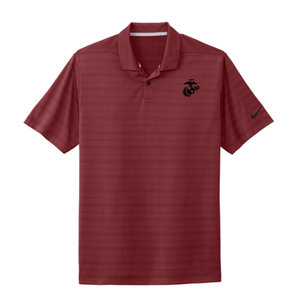 U.S. Marine Corps Nike Dri-FIT Vapor Jacquard Polo (Team Red)