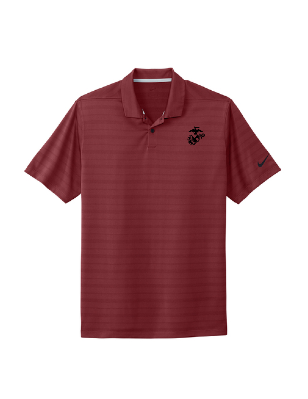 U.S. Marine Corps Nike Dri-FIT Vapor Jacquard Polo (Team Red)