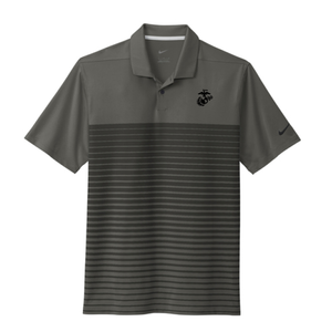 U.S. Marine Corps Nike Dri-FIT Vapor Block Polo (Anthracite)