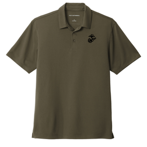 U.S. Marine Corps UV Choice Pique Polo (Deep Olive)