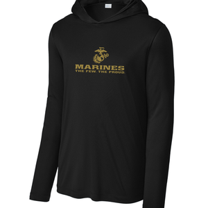 U.S. Marine Corps Solar Performance Hoodies (Black)