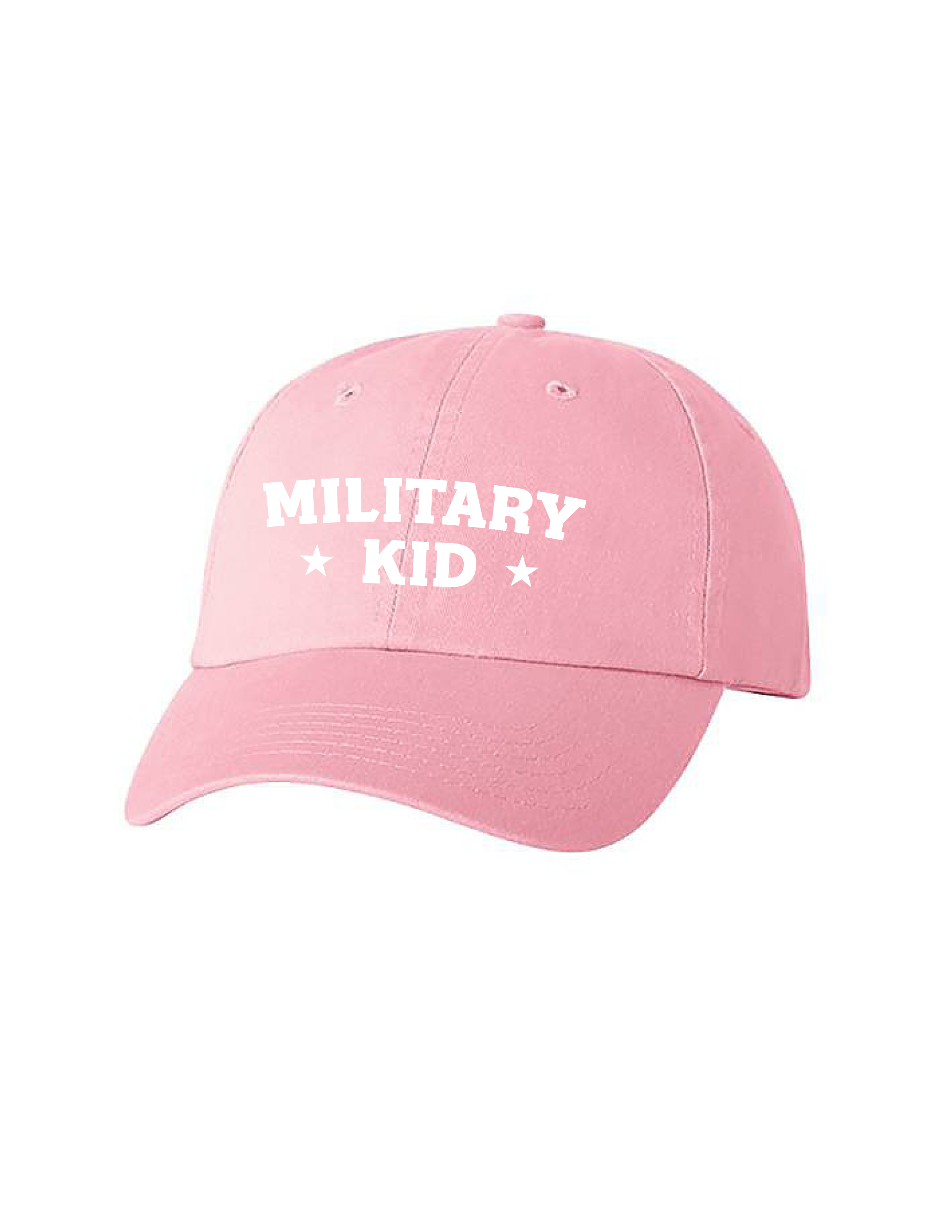 Youth Military Kid Hat (Pink)