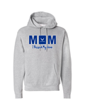 U.S. Air Force Mom Raised My Hero Hoodie (Light Steel) | U.S. Air Force Hoodie