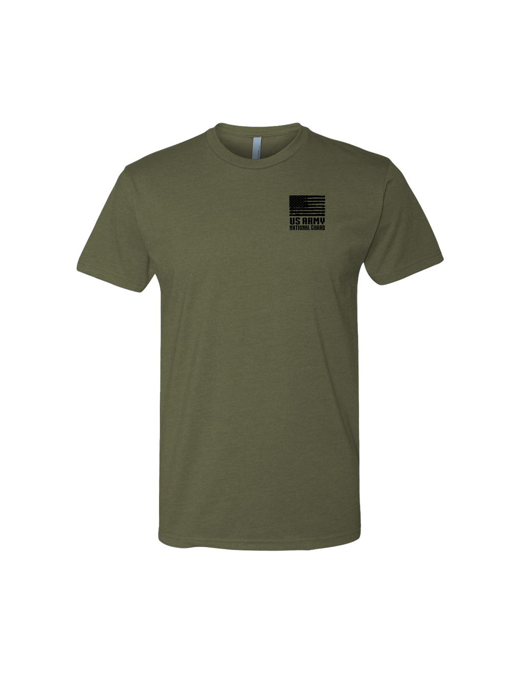 U.S. Army National Guard Flag T-Shirt (Military Green)
