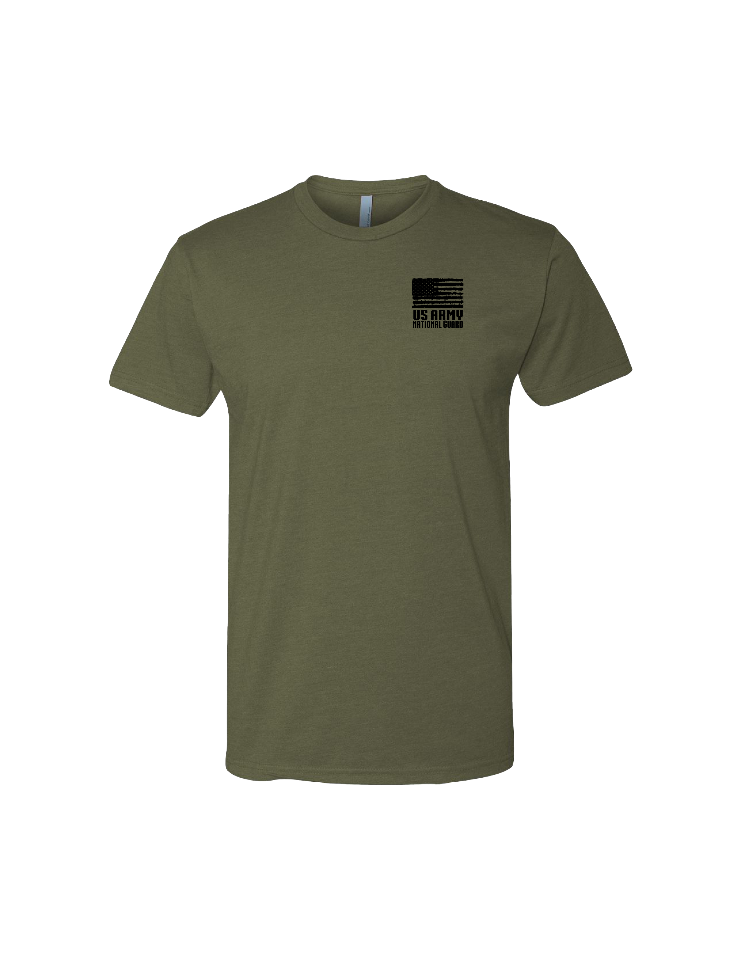 U.S. Army National Guard Flag T-Shirt (Military Green)