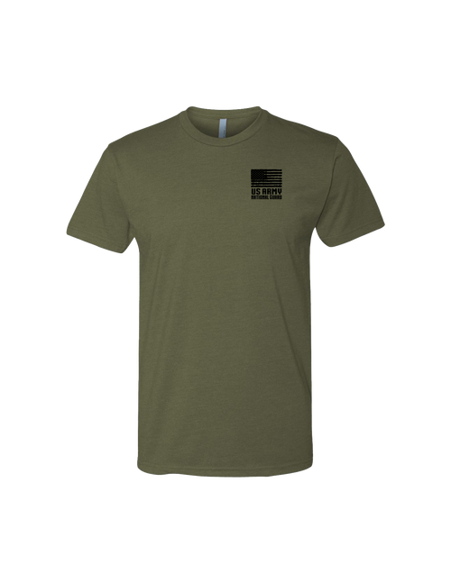 U.S. Army National Guard Flag T-Shirt (Military Green)