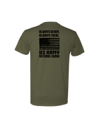 U.S. Army National Guard Flag T-Shirt (Military Green)