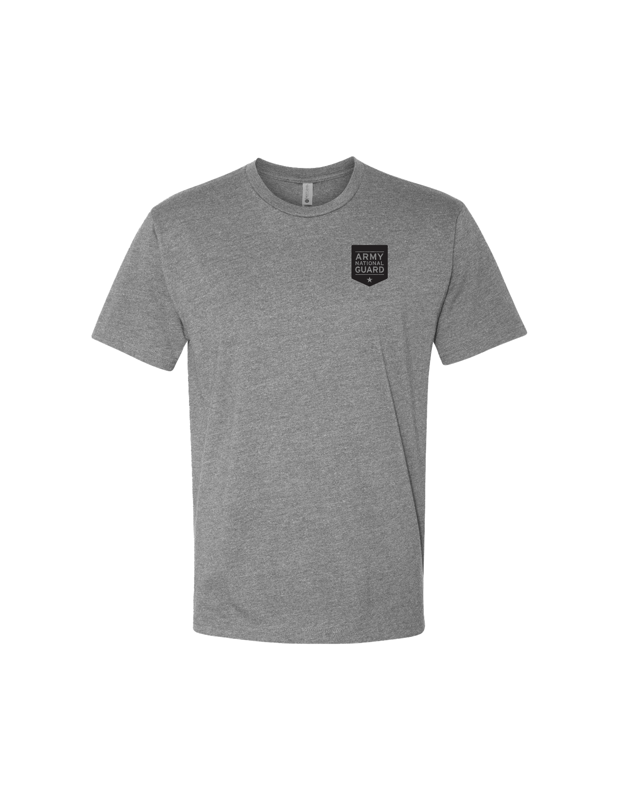 U.S. Army National Guard Logo T-Shirt (Dark Heather Gray)