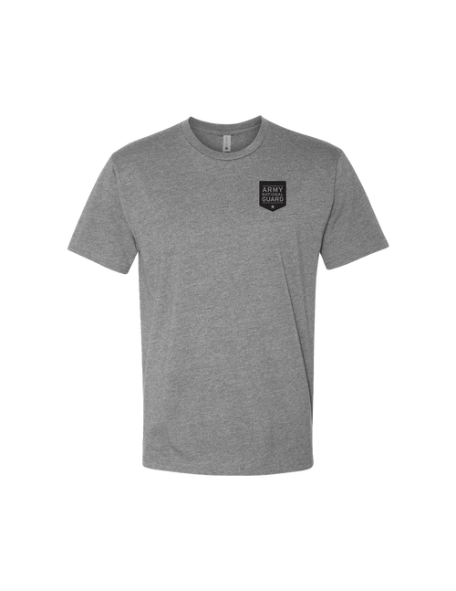 U.S. Army National Guard Logo T-Shirt (Dark Heather Gray)
