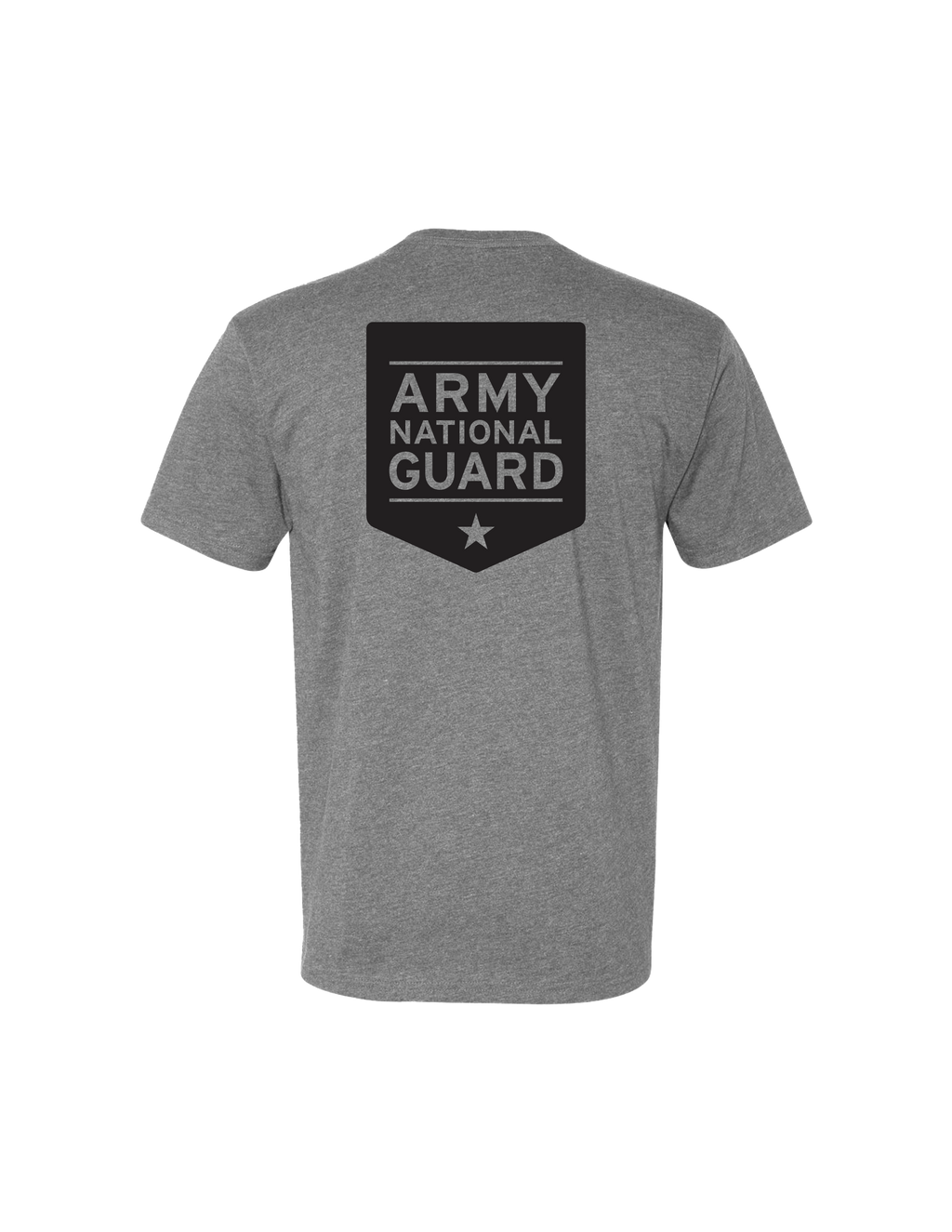 U.S. Army National Guard Logo T-Shirt (Dark Heather Gray)