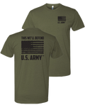 U.S. Army This We'll Defend T-Shirt (Military Green)