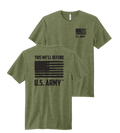 Made in the USA U.S. Army We'll Defend T-Shirt (Military Green Heather)