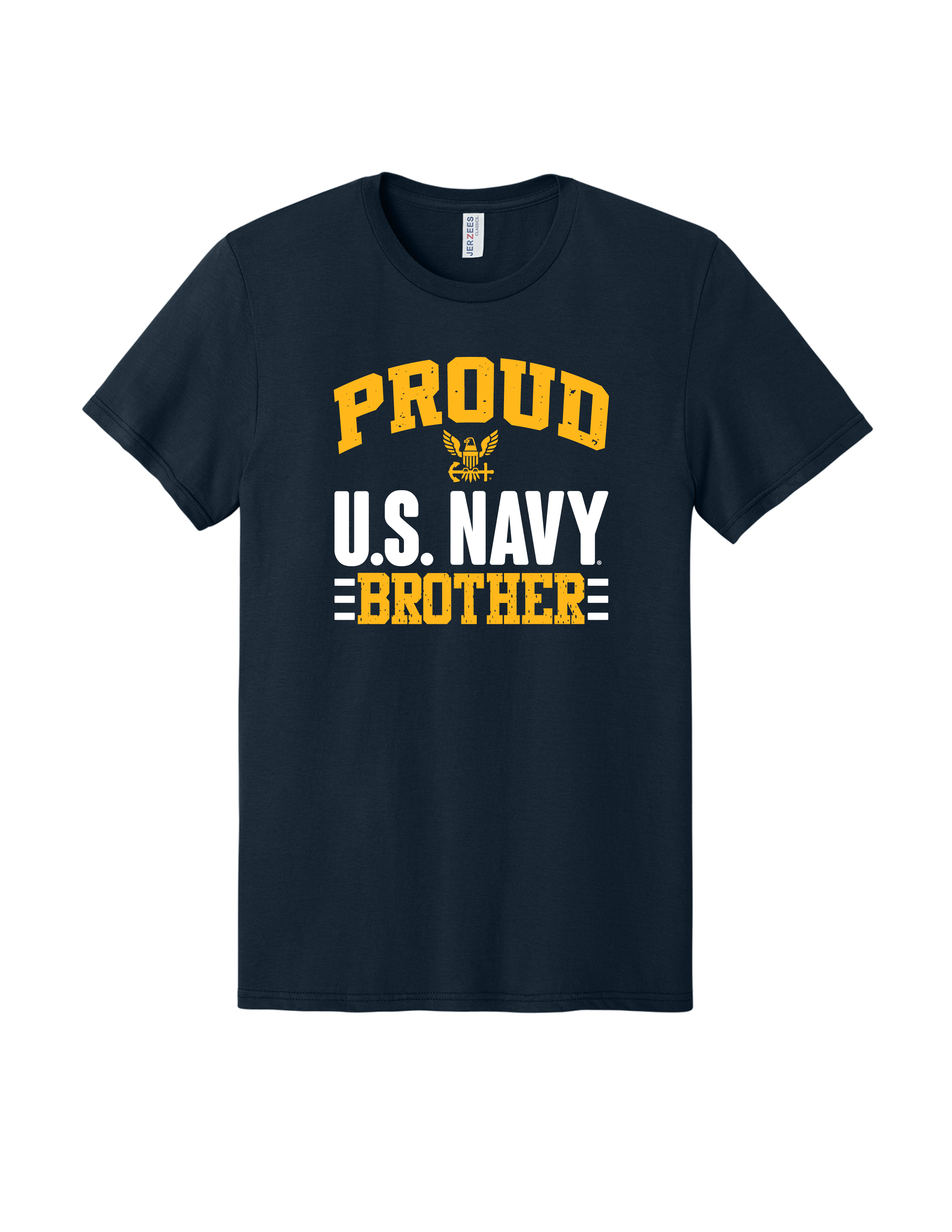 Proud U.S. Navy Brother T-Shirt (Navy)