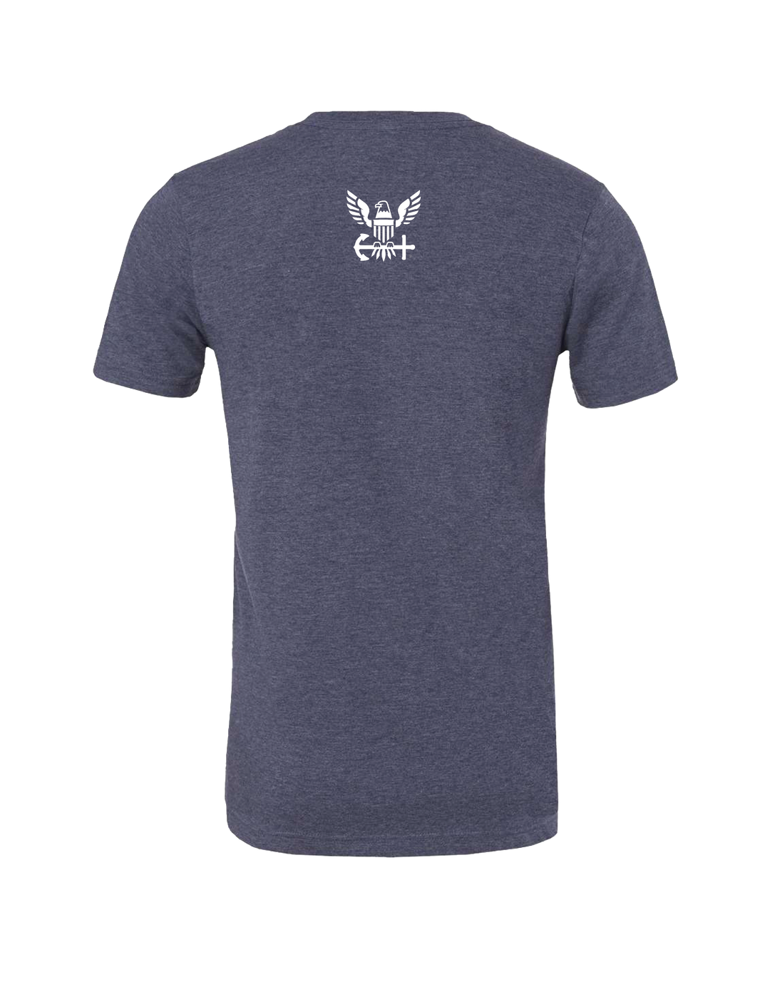 Navy Honor Courage Commitment T-Shirt (Heather Navy)