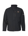 U.S. Navy Columbia Ascender Soft Shell Jacket (Black)