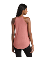 Navy Heart is Anchored Tank (Blush Frost)