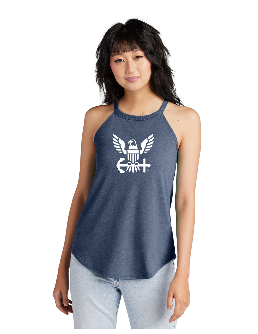 Navy Ladies Tank (Navy Frost)