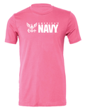 U.S. Navy Logo T-Shirt (Charity Pink)
