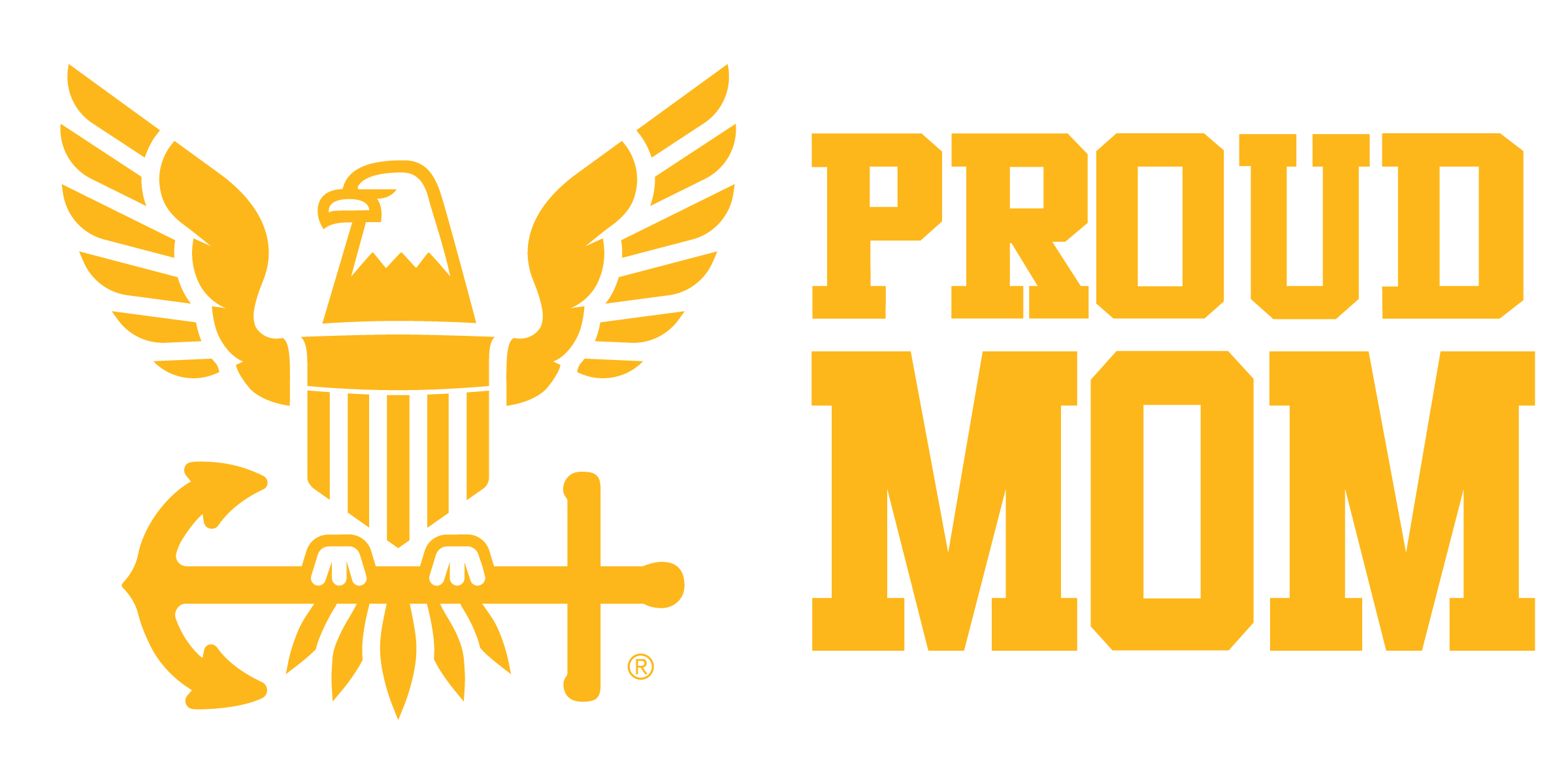 Navy Mom Vinyl Decal