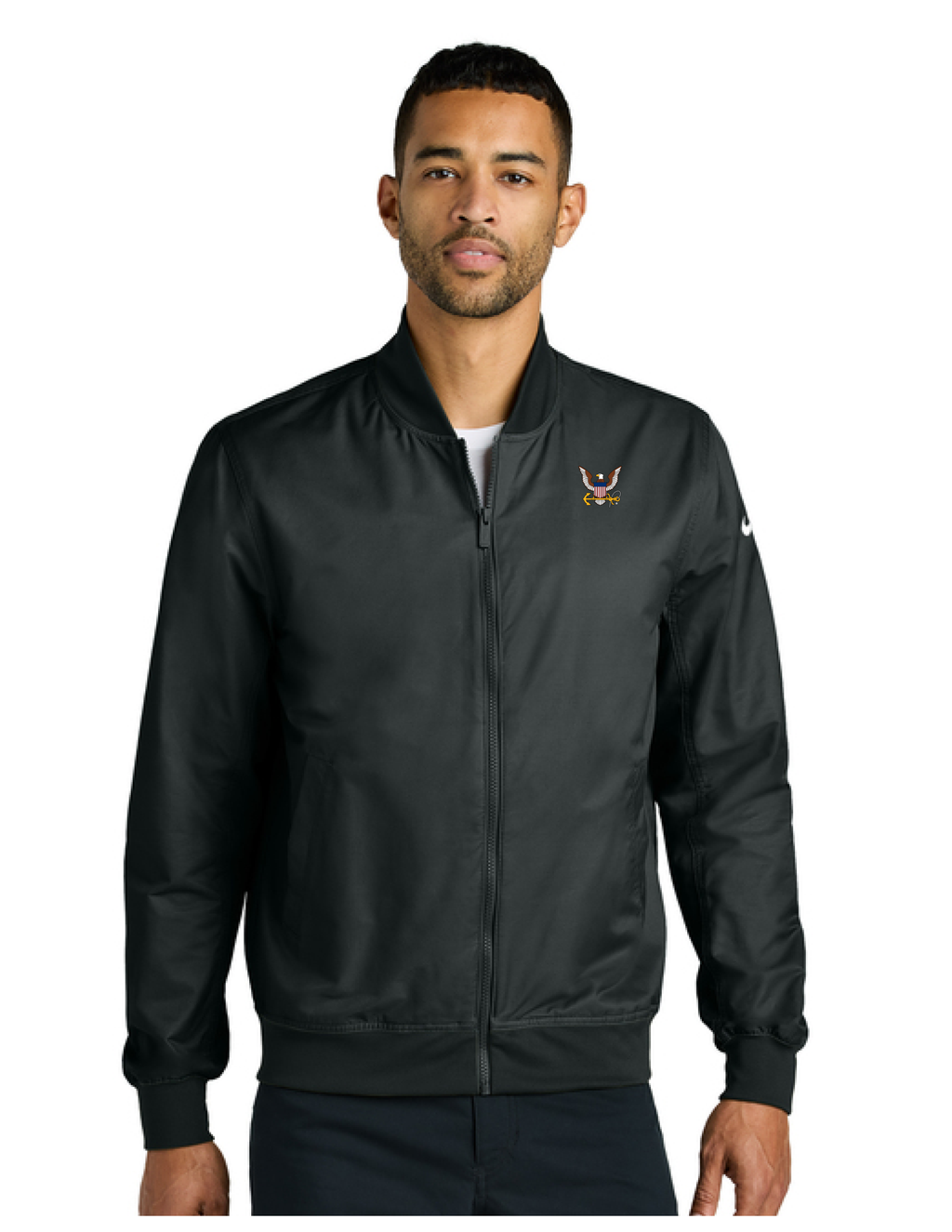 U.S. Navy Nike Bomber Jacket (Black)