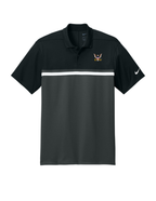 U.S. Navy Nike Dri-FIT Victory Colorblock Polo (Black/Anthracite/White)