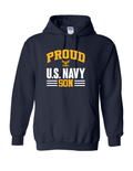 Proud U.S. Navy Son Hoodie (Navy)