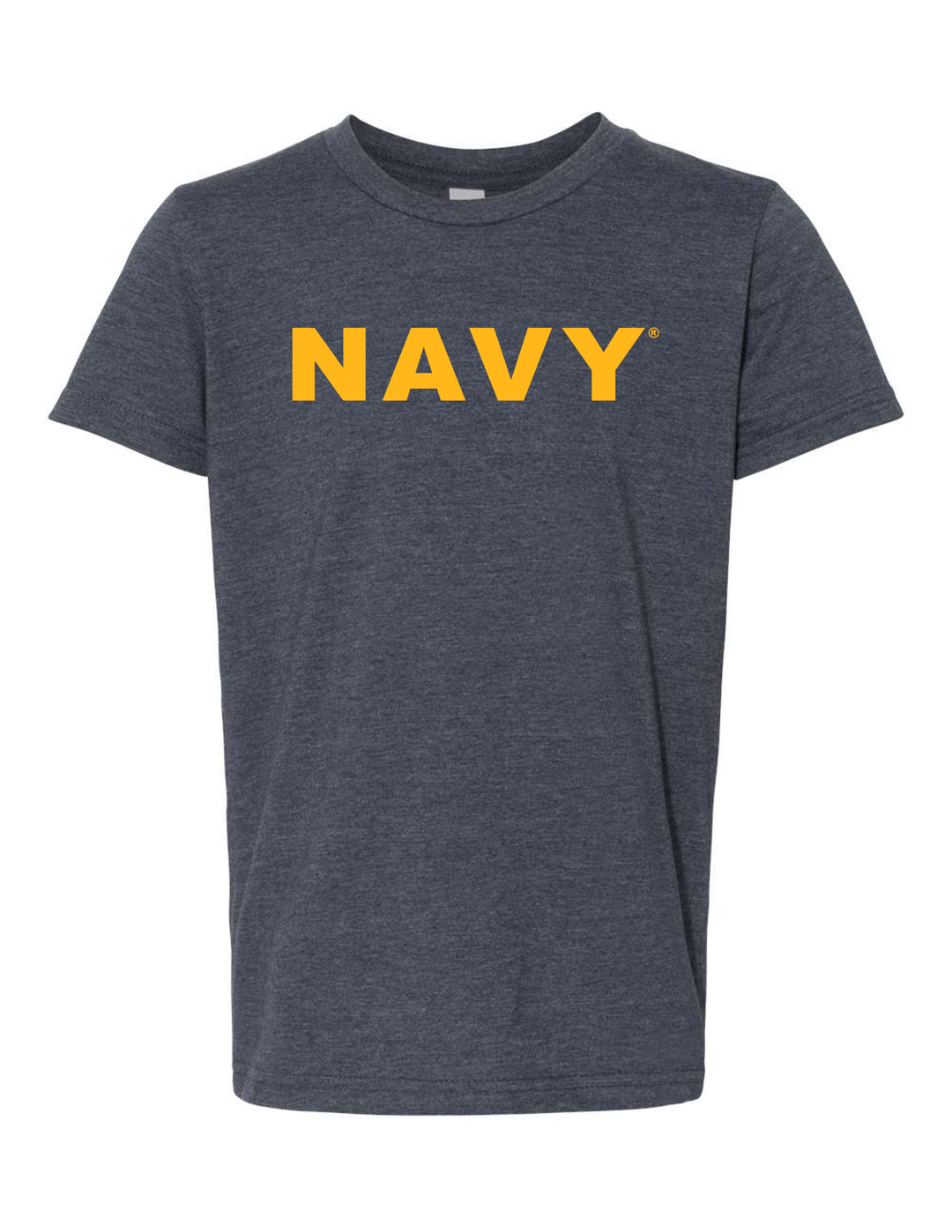 Youth Navy T-Shirt (Heather Navy)
