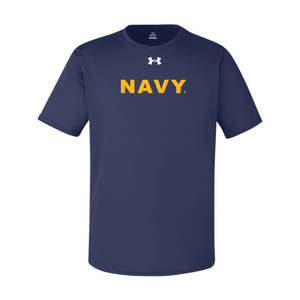 U.S. Navy Under Armour Performance T-Shirt (Midnight Navy)