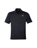 U.S. Navy Under Armour Recycled Polo (Black)