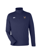 U.S. Navy Under Armour Performance Quarter Zip Pullover (Midnight Navy)