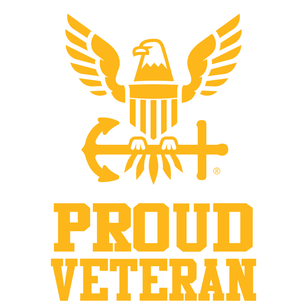 Navy Veteran Vinyl Decal