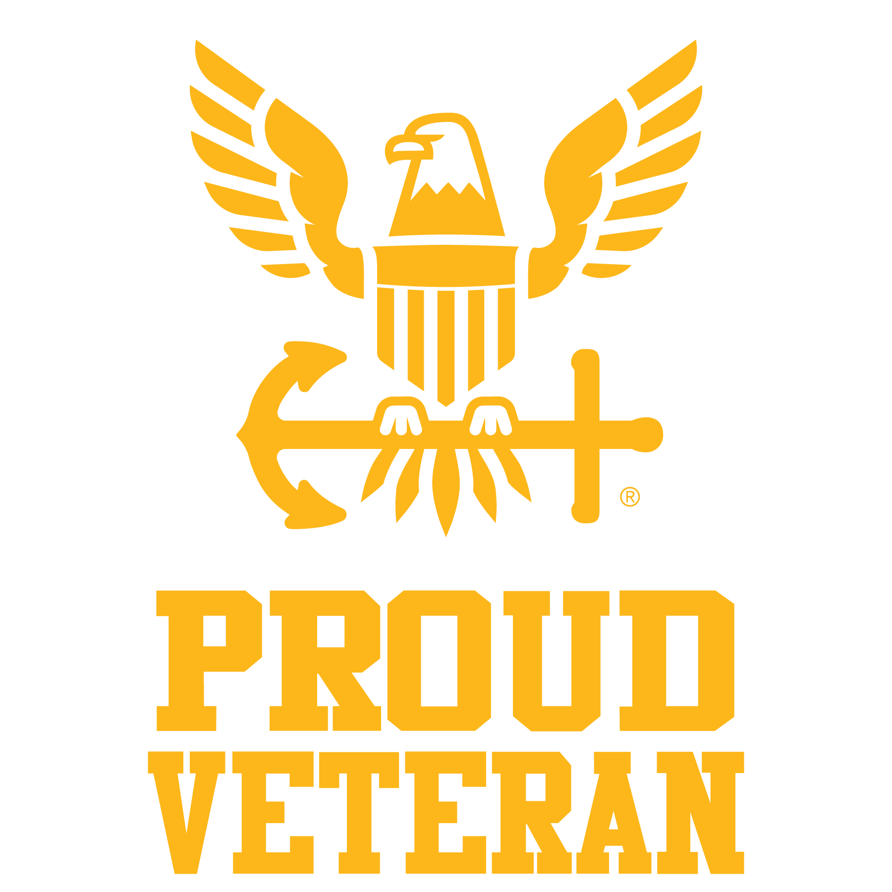 Navy Veteran Vinyl Decal