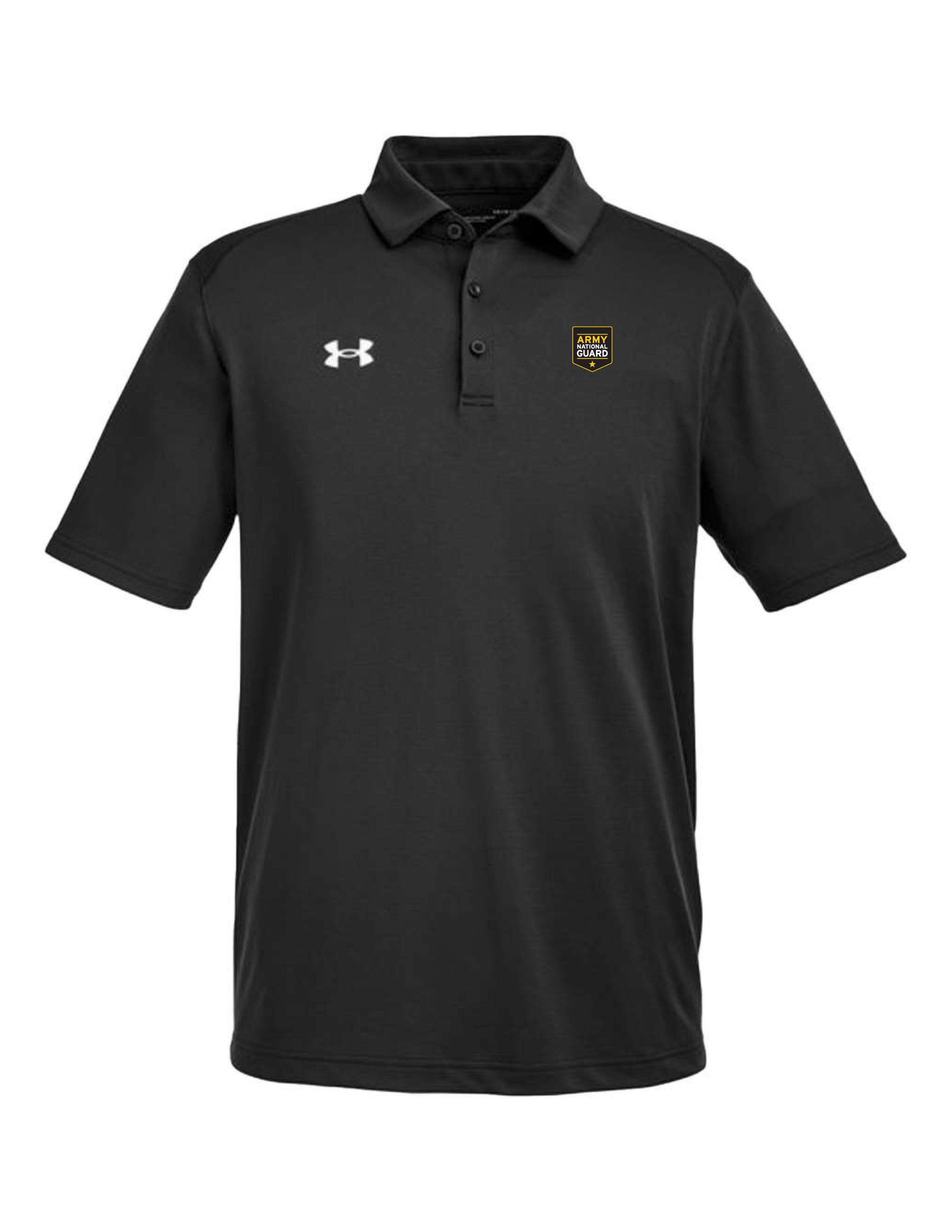 U.S. National Guard Under Armour Tech Polo (Black)