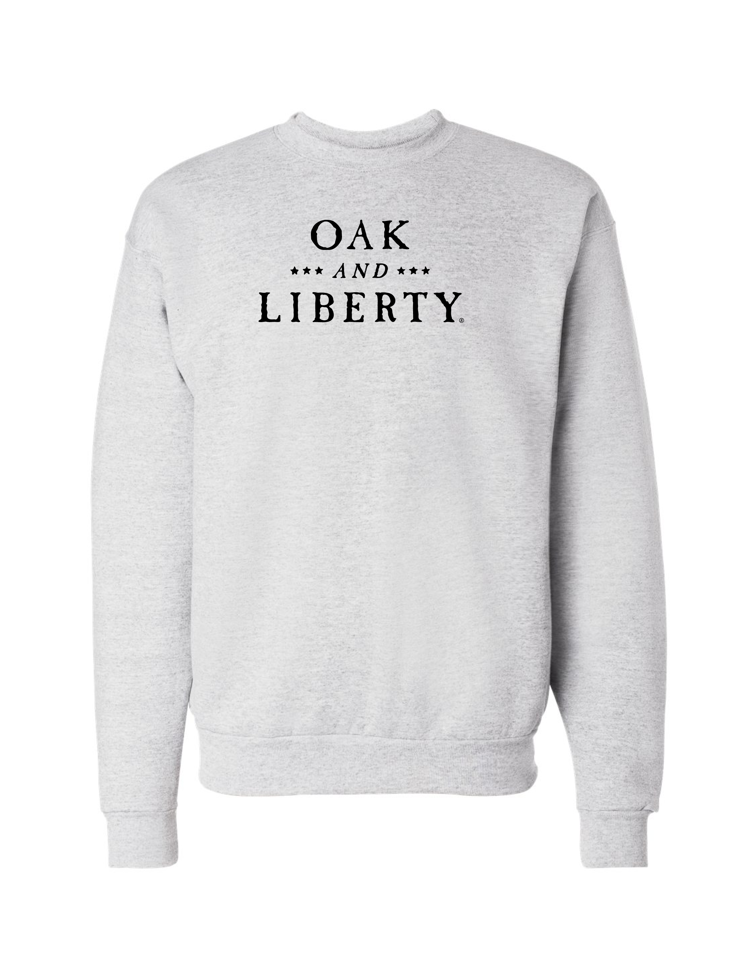 Oak and Liberty Crewneck Sweatshirt (Ash Gray)