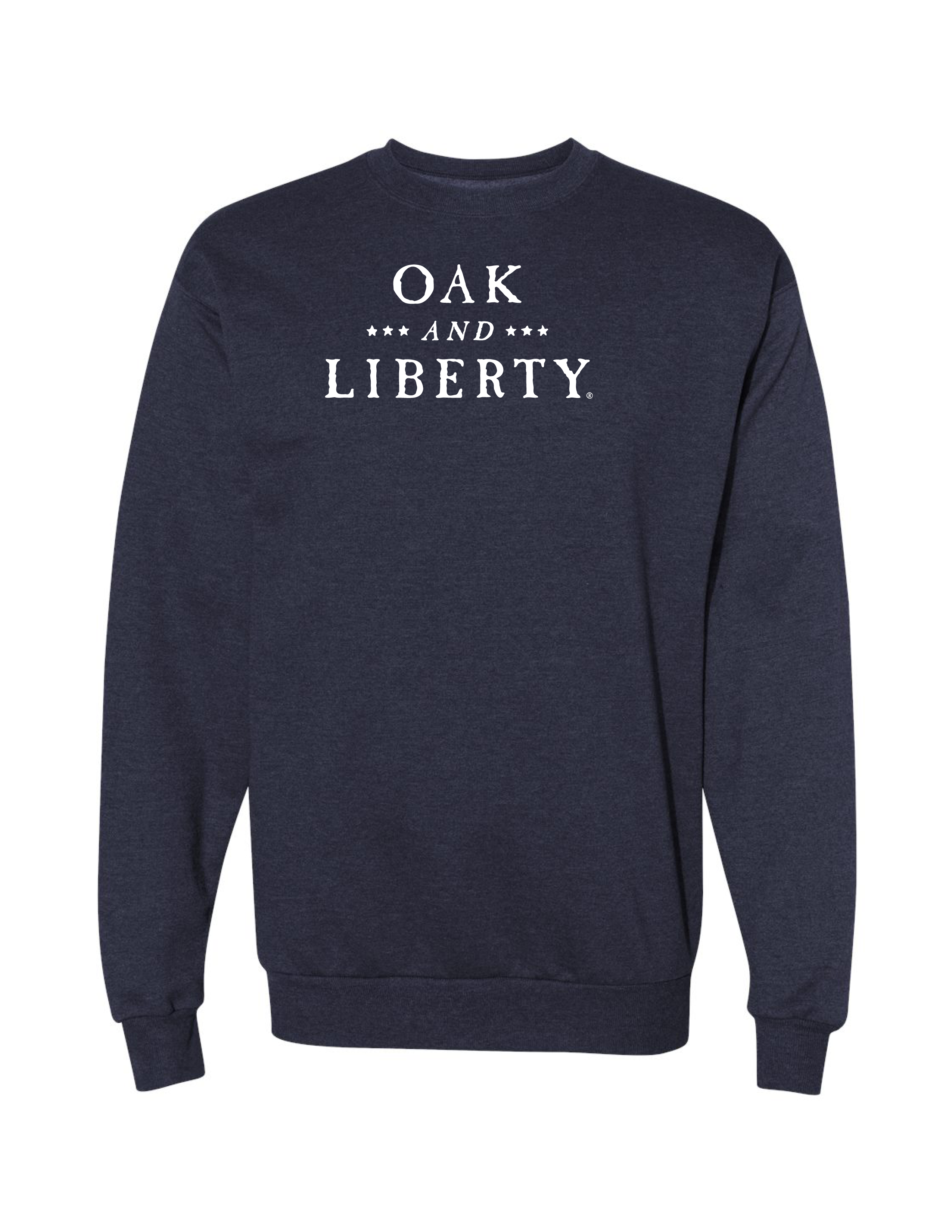 Oak and Liberty Crewneck Sweatshirt (Heather Navy)