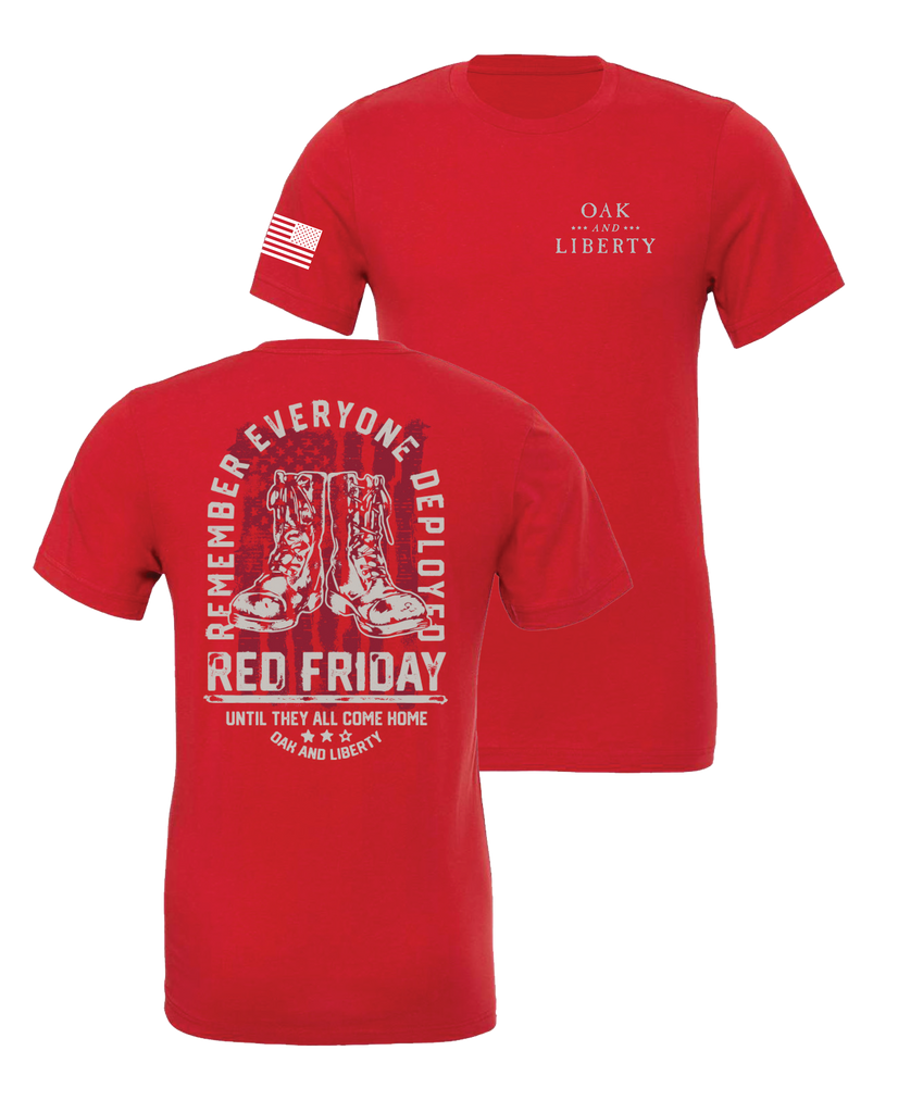 Red shirt deals friday t shirts