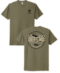 U.S. Army T-Shirt This We'll Defend (Military Green)
