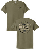 Army T-Shirt This We'll Defend (Military Green)