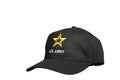 U.S. Army Casual Structured Hat - Black - Stacked Logo
