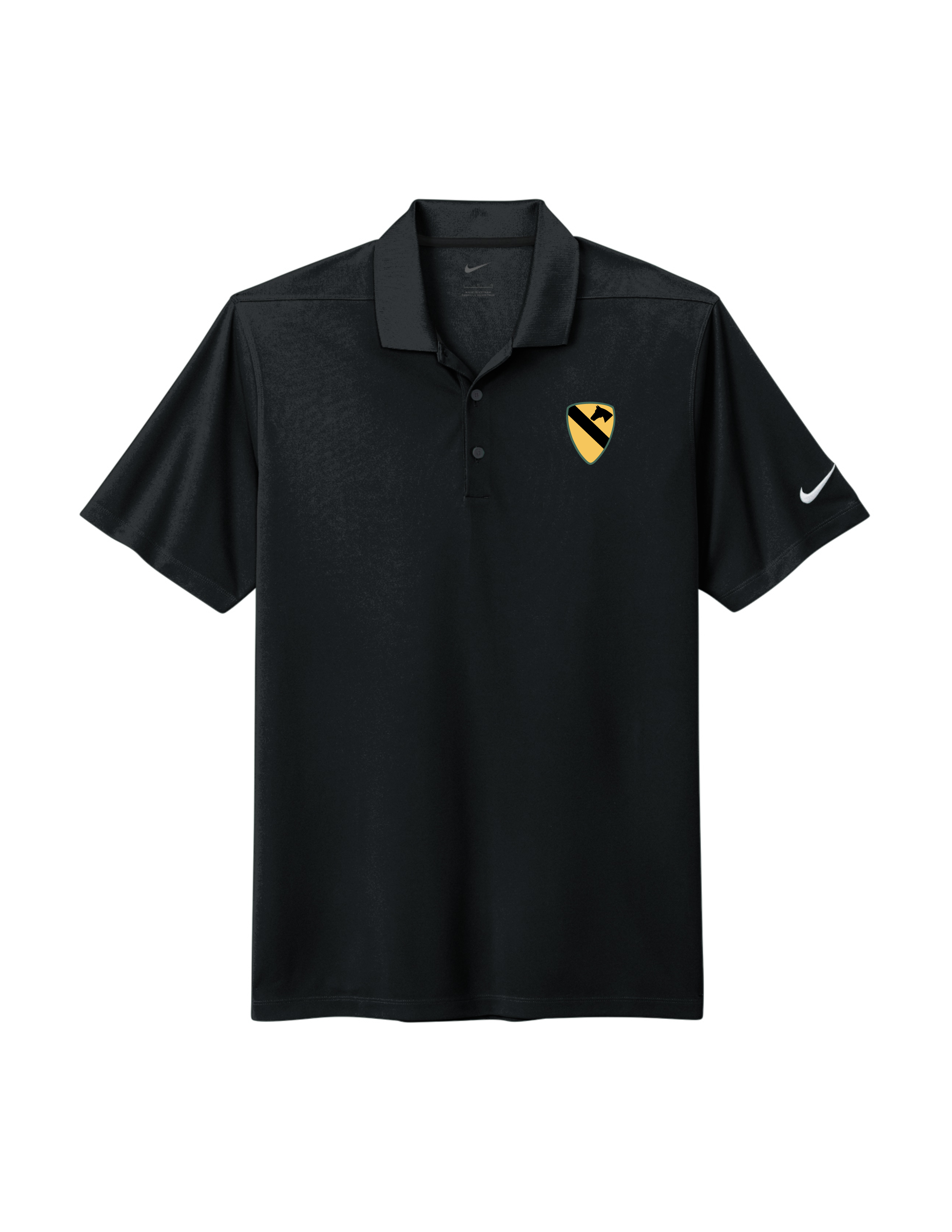 1st Cavalry Nike Polo (Black)