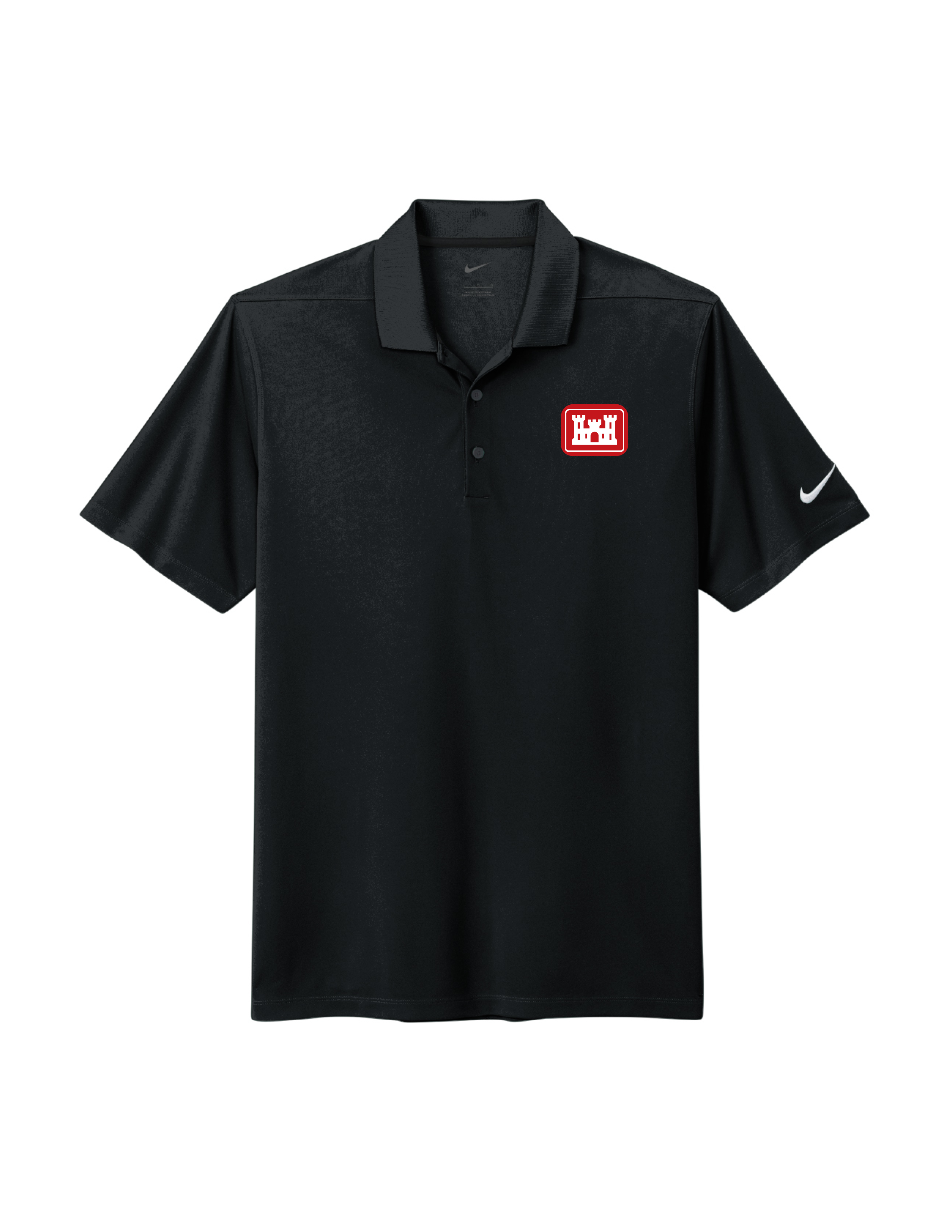 Corps of Engineers Nike Polo (Black)