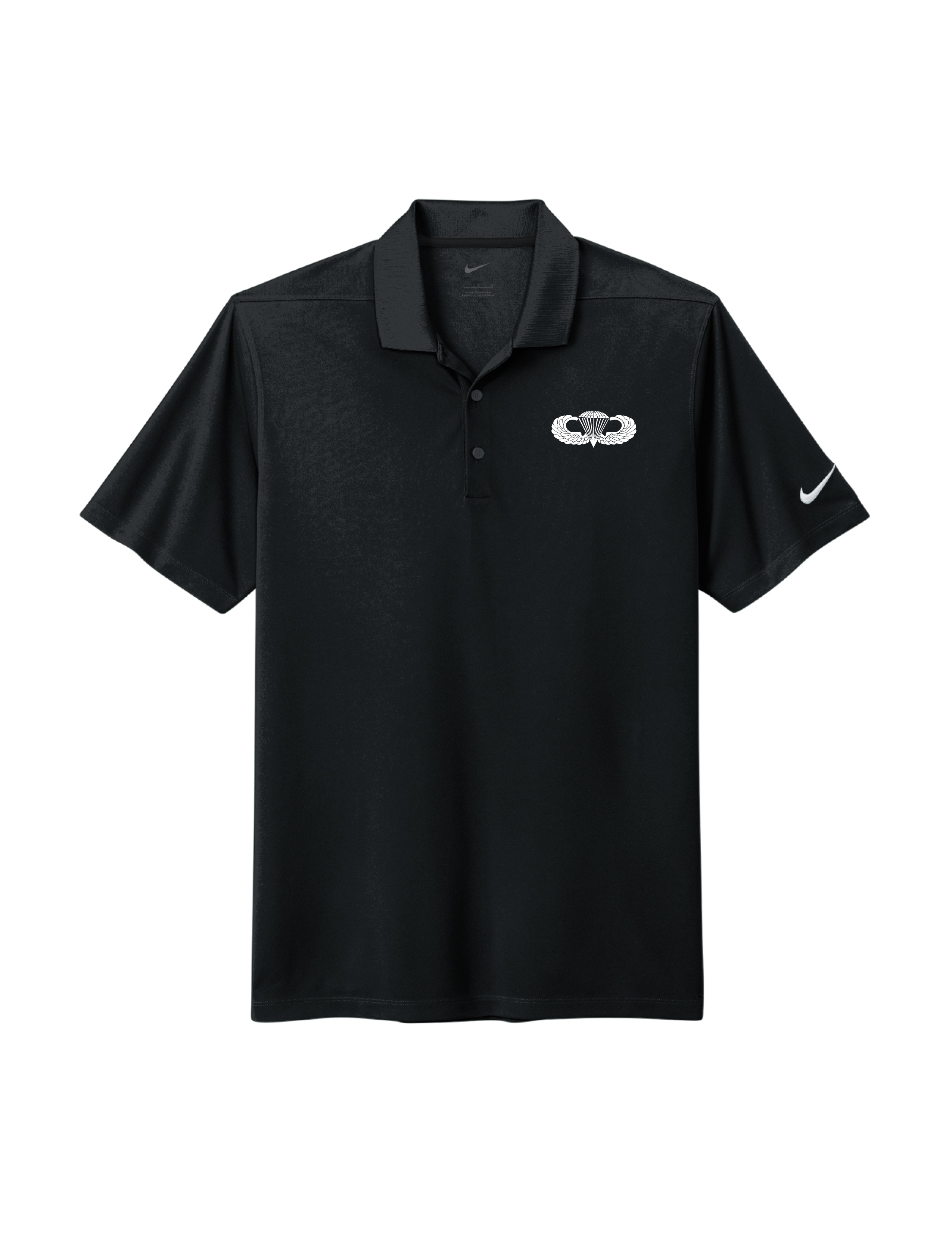 Paratrooper Nike Polo (Black)