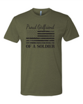 Proud Girlfriend of a Soldier (Military Green)