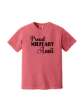 Proud Military Aunt Patriotic T-Shirt | Watermelon