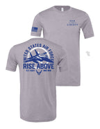 U.S. Air Force Rise Above T-Shirt (Grey)