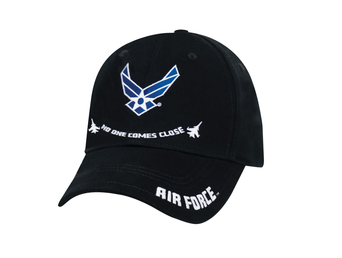 U.S. Air Force No One Comes Close Hat - Black