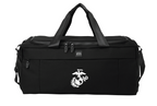 U.S. Marine Corps Eagle, Globe, and Anchor (EGA) TravisMathew Duration Duffel Bag (Black)